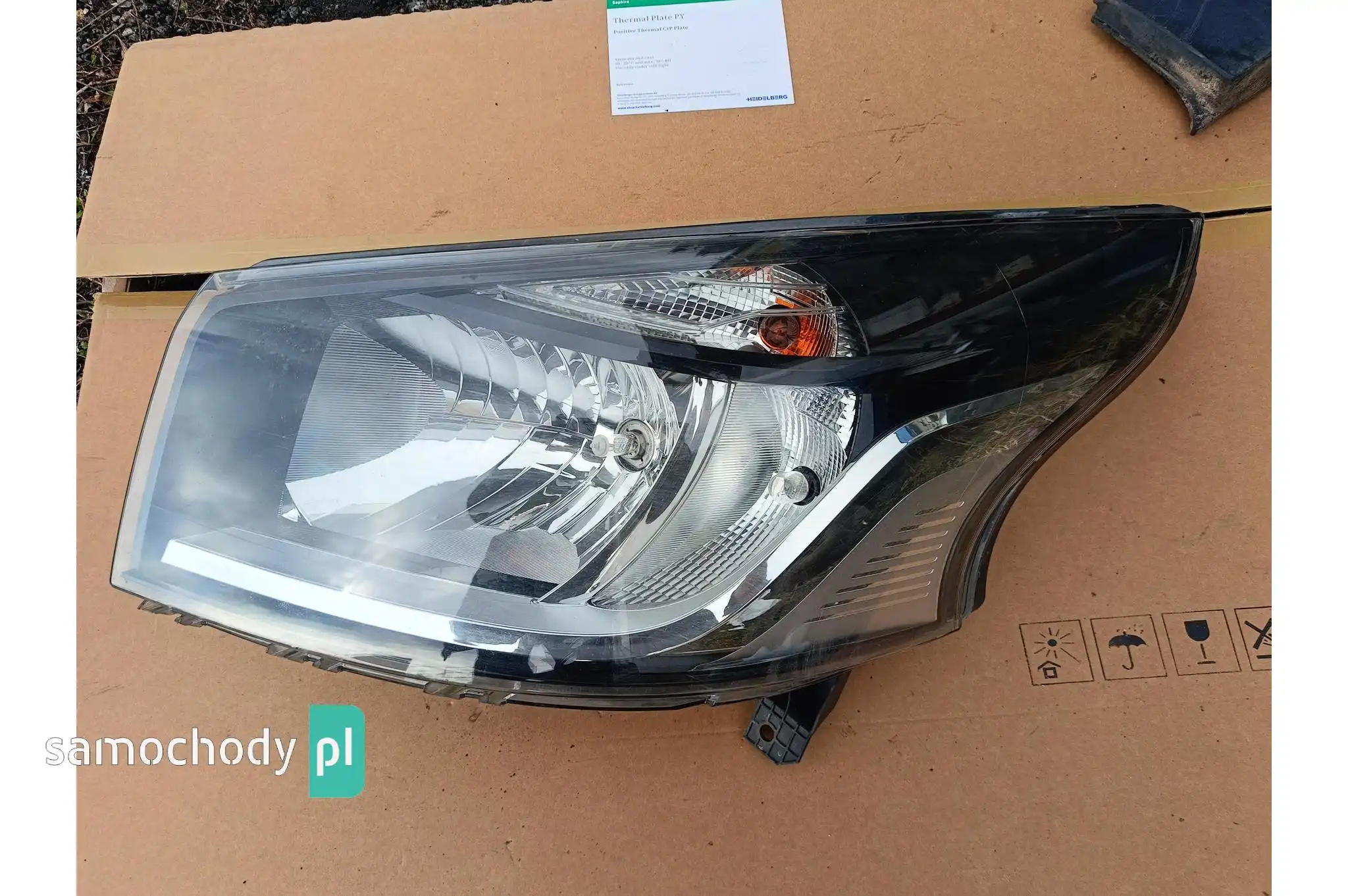 Lampa Lewy przód EU do Fiat Talento 1,6 z 2017r Trafic III Vivaro