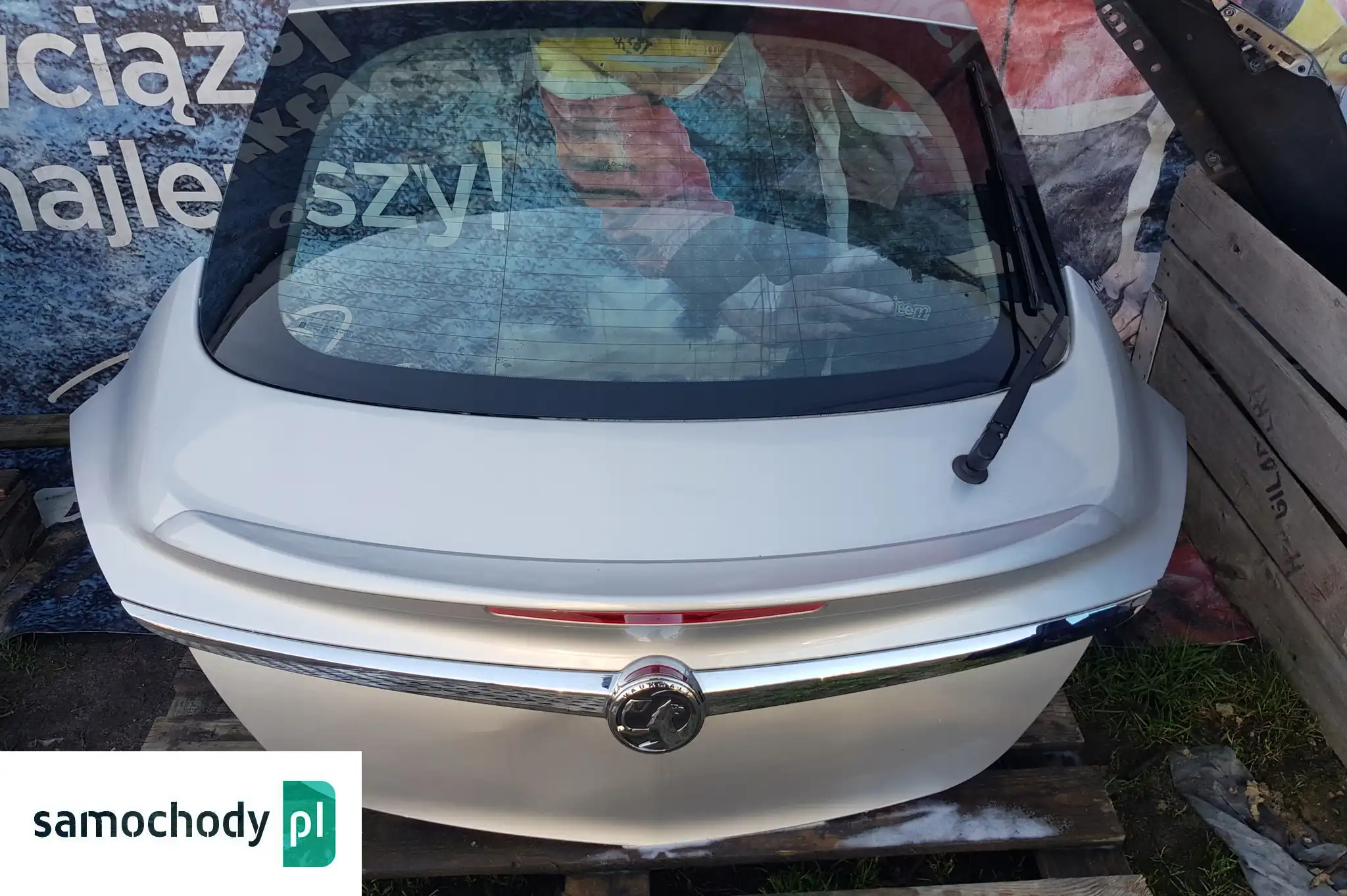 OPEL INSIGNIA A H/B KLAPA Z SZYBA KOMPLETNA