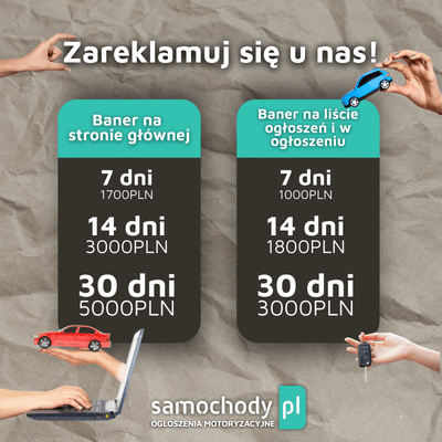 Zareklamuj się na samochody.pl